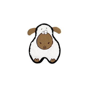 7.5'' cute dog toy in the shape of a baby sheep from Bud'z.