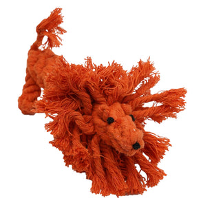 Define Planet ''Cotonpals" Roar the lion natural cotton dog toy.