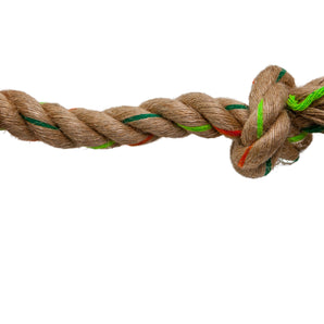 Toy for dogs. Hemp rope with double knots from Define Planet. Choice of sizes.