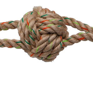 Toy for dogs. Hemp rope to pull from Define Planet. Choice of sizes.