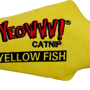 Toy for cats. 7" fish from Ducky World. Choice of colors.