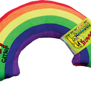 Toy for cats. Rainbow with catnip from Ducky World.
