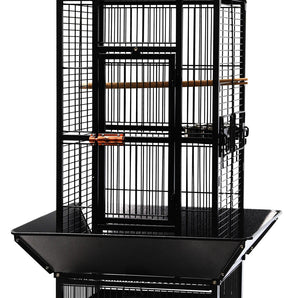 Cage Castanea pour petits perroquets 46x46x155 cm.