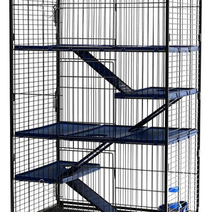 Cage DaYang Hydrangée pour chinchillas et furets 79x51x140 cm.