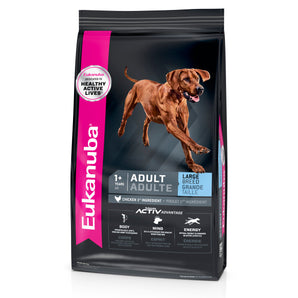 Eukanuba dry food for large adult dogs. Chicken meal. 13.63kg