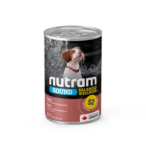 Nutram S2 Sound Balanced Wellness Puppy Food. Whole chicken and egg. 156g.