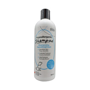 Shampoing pour chiens ENVIROFRESH Hypoallergénique, sans parfum & sans couleur. 380 ml.