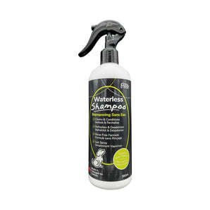 Shampoing sec pour chiens ENVIROFRESH Noix de coco, lime et vervaine.380 ml.