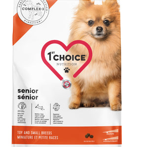 1st Choice Small Breed Senior Dry Dog Food. Chicken Formula