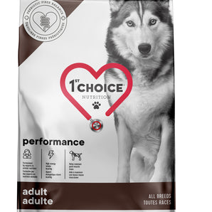 1st Choice Adult Dry Dog Food. Performance formula. Chicken recipe. 12kg