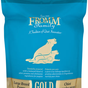 FROMM large breed dry puppy food. Choice of formats.