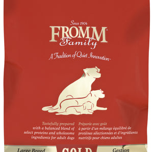 FROMM dry food for large dogs. Weight management formula. Choice of formats.