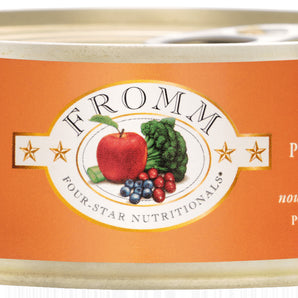 FROMM canned cat food. Chicken and salmon pâté. 155g