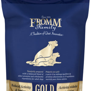 FROMM dry dog ​​food. Reduced activity and senior. Choice of formats.