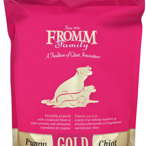 FROMM dry puppy food. Choice of formats.
