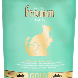 FROMM dry food for adult cats. Choice of formats.