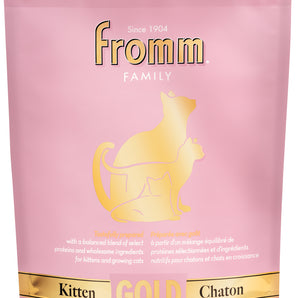 FROMM dry food for kittens. Choice of formats.