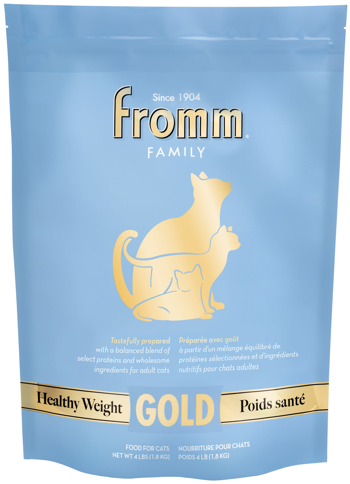 FROMM dry cat food. Weight control formula. Choice of formats. — toutoucan