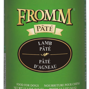FROMM canned dog food. Lamb pie. 345g