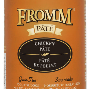 FROMM canned dog food. Chicken pie. 345g