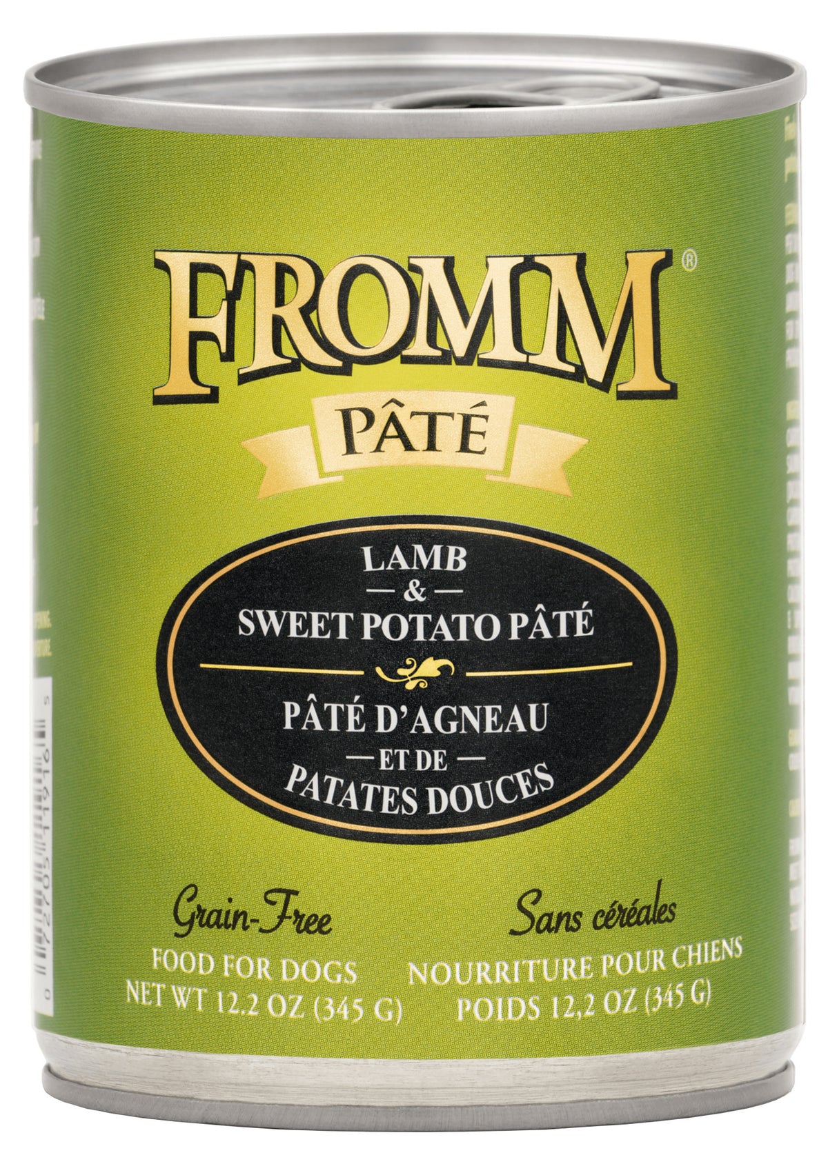 FROMM canned dog food. Lamb and sweet potato pâté. 345g — toutoucan