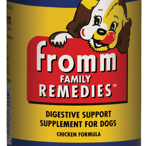 Nourriture en conserve pour chiens FROMM. Suppléments digestifs Formule au poulet. 345g