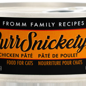FROMM canned cat food. PurrSnickety Chicken Pot Pie. 155g