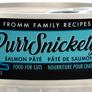 Nourriture en conserve pour chats FROMM. PurrSnickety Pâté de saumon. 155g
