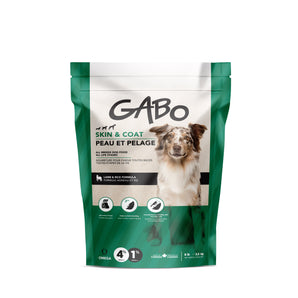 GABO dry food for dogs &amp; puppies. Any Stage Of Life. Skin &amp; Coat. Lamb and Rice. Choice of formats.