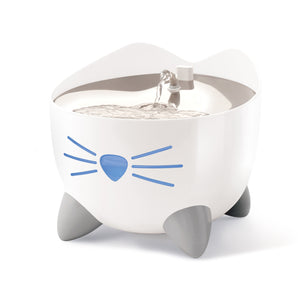 Catit Pixi smart waterer with stainless steel top. 2.5 Liters.
