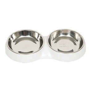 Catit Food Bowl, Double. Choice of colors.