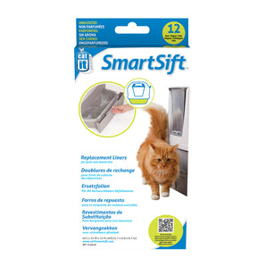 Catit SmartSift Litter Box Collection Drawer Liners. Pack of 12