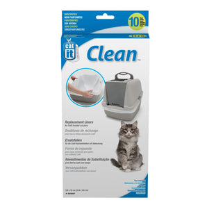 Catit litter box liners. Unscented. Package of 10. Choice of formats.