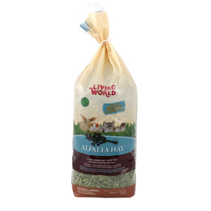 Living World Alfalfa Hay for Small Animals. Choice of formats.