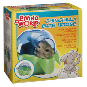Living World Bath for Chinchillas
