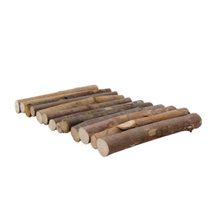 Living World Tree House Real Wood Logs, Medium. For rats, chinchillas and guinea pigs.