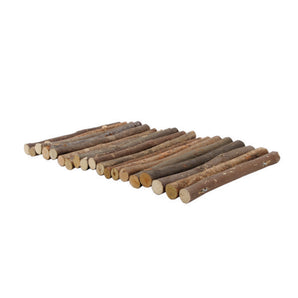 Tree House Living World real wood logs, large. For rabbits, ferrets and guinea pigs.
