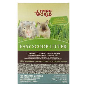 Living World Easy Scoop Litter, 570g.