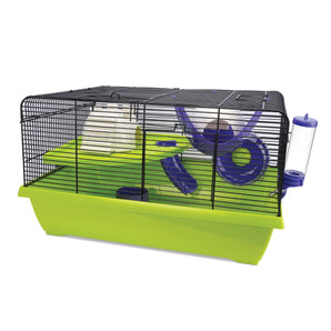 Living World Dwarf Hamster Cage, RESORT. Dimensions: 51x36.5x29cm.