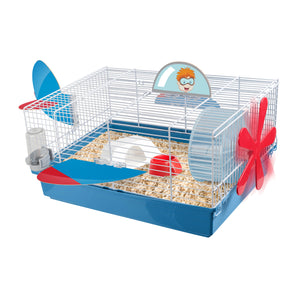 Hamst-Air Living World Hamster Cage. 46x29.5x22.5cm.