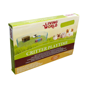 Parc pour petits animaux Critter Playtime Living World, 10 panneaux de 34x23cm.