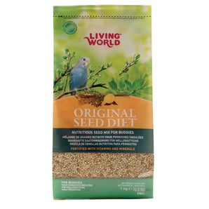 Living World seeds for budgies. Format: 1 kg.