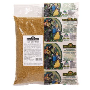 Tropican egg food for budgies, canaries and finches. Granules. Format: 3.63 kg.
