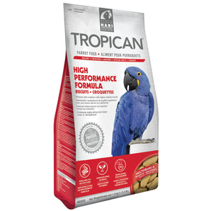 Aliment High Performance Tropican pour perroquets. Croquettes. Format: 1,5 kg.