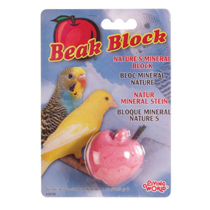 Living World Mineral Block for Birds. Choice of shapes and sizes.