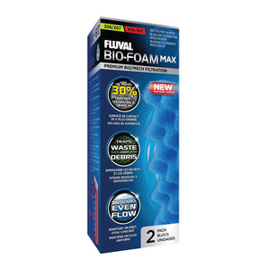 Bio-Foam Max for Fluval Canister Filters 207/307 and 206/306, 2-pack