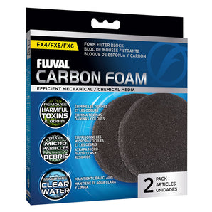 Charcoal foam blocks for FX5 FX6 Fluval