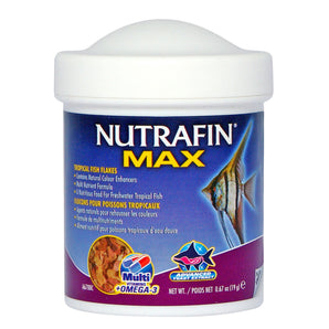 Nutrafin Max Tropical Fish Flakes. Choice of formats.