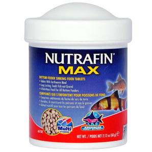 Nutrafin Max Groundfish Sinking Tablets. Choice of formats.