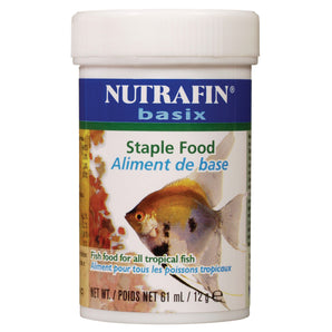 Basic food for all Nutrafin Max tropical fish. Choice of formats.